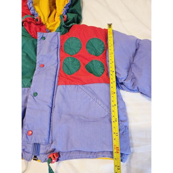 Vintage Brambilla Jacket 1980’s Toddler Unisex Sz 2 Retro 80% Down Puffer Rare - Picture 7 of 11